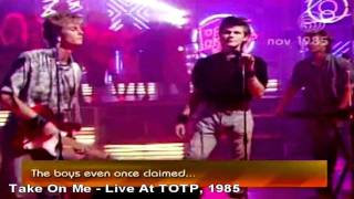 Aha  Take On Me  Live At TOTP 1985 HD [upl. by Winton]