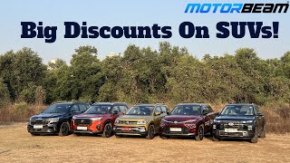 Top 10 SUVs With Big Discounts Right Now  MotorBeam [upl. by Kenward]