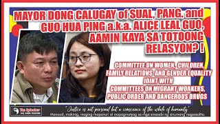 PART 12  GUO HUA PING aka ALICE GUO AT MAYOR DONG CALUGAY HARAPAN SA SENADO  The Splooker [upl. by Jeanelle966]