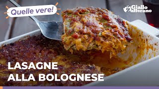 LASAGNE ALLA BOLOGNESE  Ricetta originale al 100 [upl. by Anerahs]