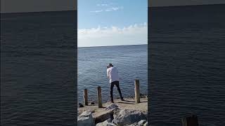 Red fishing 1142024 Horseshoe Point fishing redfish horseshoebeach [upl. by Aleicarg]