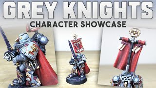 PAINTING SHOWCASE Castellan Crowe Grey Knights  Warhammer 40k [upl. by Adalard]