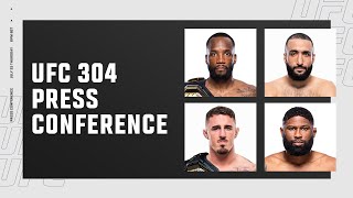 UFC 304 PreFight Press Conference [upl. by Nnylaf]