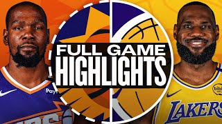 SUNS at LAKERS  FULL GAME HIGHLIGHTS  October 25 2024 [upl. by Atteynod932]