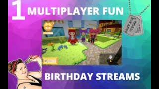 Staxel Gameplay Lets Play Multiplayer Modded Fun AMS Birthday Stream EP 1 [upl. by Boaten]