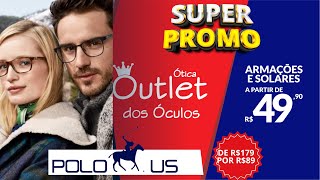 Armações de óculos com 50 de desconto no Castelo  Outlet dos Óculos [upl. by Allard]