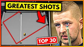 Top 30 GREATEST Pool Shots of ALL TIME  UPDATED 2024 [upl. by Elmina]