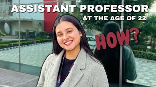 How to become an Assistant Professor at the age of 22  UGC NET strategy  My personal experience [upl. by Hayyifas]