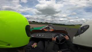 20240619 Caterham 620R Donington Park Alex 2 [upl. by Ahsinel]