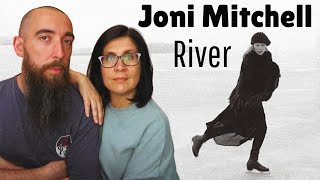 Joni Mitchell  River REACTION with my wife [upl. by Moria]