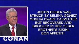 Alex Trebek Has Gone Insane Vol 9  CONAN on TBS [upl. by Labaw802]