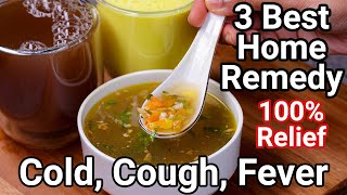 100 Relief  Best Natural Home Remedies for Cold Cough amp Flu  Natural Treatment For Cold amp Cough [upl. by Ettelracs]