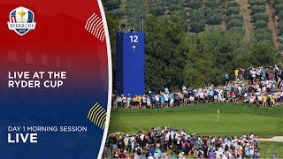 Live at the Ryder Cup  Day 1 Morning  2023 [upl. by Gillmore]