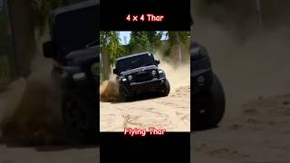 4 x 4 Thar 😱 Flying Thar 😯 Mr Indian Hacker ♥️ Mahendra Thar mrindianhackershorts thar [upl. by Lloyd]