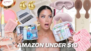 life changing AMAZON products UNDER 10 [upl. by Enelam]