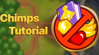 How To Beat Chimps On Dark Castle  BTD6 [upl. by Rama403]