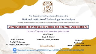 Dr MA Hasantalk on quotThermal transport in complex NanoFluids A Computational approachquot [upl. by Teodoro845]