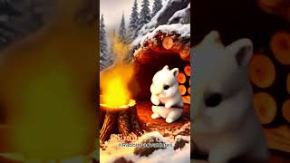 5 Surprising Ways Rabbits Keep Warm in Freezing Weather cartoon rabbitadventures cuteanimals [upl. by Daney]