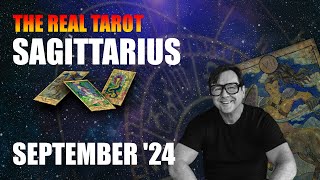 ♐️ Sagittarius September 2024 Tarot Reading POWER Passion amp Cosmic RISE [upl. by Edieh]