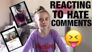 REACTING to HATE COMMENTS About ME  Jenna Davis [upl. by Shauna]