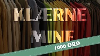 1000 Ord  Klærne mine [upl. by Akinor]