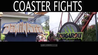 Dominator vs Rougarou  COASTER FIGHTS [upl. by Nivlen198]