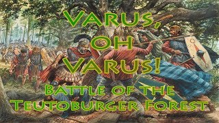 Battle of the Teutoburger Forest  My First Scenario  Age of Empires 1 DE [upl. by Enniotna]