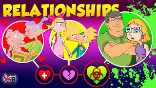 Hey Arnold Relationships ❤️ Healthy to Toxic ☣️ [upl. by Jeana]