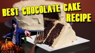 Amazing Chocolate Cake recipe  Cooking with The Vegan Zombie [upl. by Botsford]