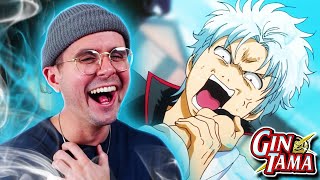 TOSHI AND GIN SWITCH BODIES 🤣  Gintama Episode 287 and 288 Reaction [upl. by Harvard]