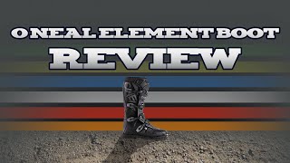 ONeal Element Boot Review [upl. by Sihtam]