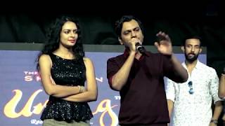 Nawazuddin Siddiqui amp Bidita Bag Promoting Film Babumoshai Bandookbaaz at Umang Festival [upl. by Healey]