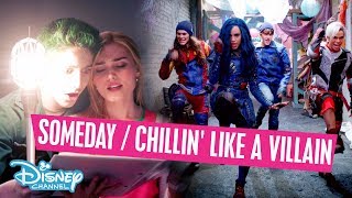 ZOMBIES vs Descendants 2  Someday  Chillin’ Like a Villain Mix  Disney Channel Sverige [upl. by Kore265]