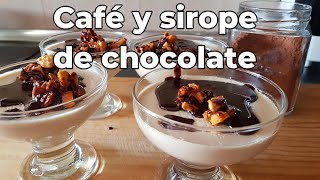 SIROPE DE CHOCOLATE y CAFE tu postre saludable 100🍫 [upl. by Arnon244]