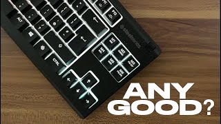 Steel Series APEX 3…Best Budget Keyboard Unboxing amp Review [upl. by Joktan]