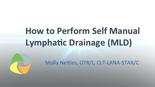 How to Perform Self Manual Lymph Drainage MLD FDRS2016 [upl. by Ellehsad]