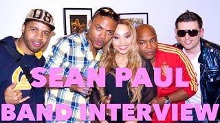 Sean Paul Band Interview BADDANBANZ 2014 [upl. by Sivraj]