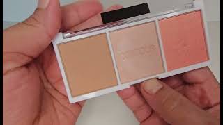 relove by makeup revolution trio contour baked sugar  sugar [upl. by Sudaorb672]