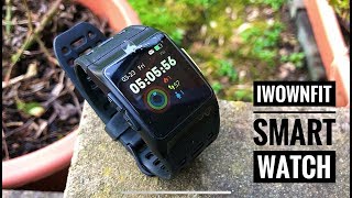 iWOWNfit P1 GPS Running Smart Watch [upl. by Ainolopa]