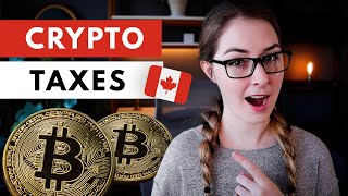 Crypto Taxes in Canada EXPLAINED [upl. by Tannie]