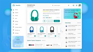 Amazing Ecommerce Website ui Design in figma  Online Shop Website Design [upl. by Haissem929]