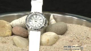 NC7297Montre à quartz avec strass scintillants blanche [upl. by Fairweather]