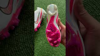 Nike Air Zoom Mercurial Vapor 15 Elite FG White Pink [upl. by Ynwat]