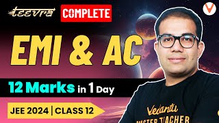 JEE Mains 2024  Teevra Series  EMI amp AC  Free Crash Course  Vinay Shur Sir [upl. by Klemens]