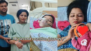 My Unexpected CSection Journey A Raw Vlog [upl. by Ecirtahs]