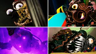 FNAF Security Breach  All Ruin Accurate Animatronics Bosses [upl. by Gagliano377]