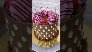 Chocolate Oreo cake decoration ideas chocolateoreocake chocolatecake youtubeshorts shorts [upl. by Lamahj]