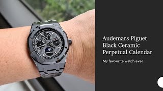 AP Royal Oak Black Ceramic Perpetual Review  My favorite watch ever [upl. by Eolcin974]