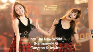 Into The New World HarmonyMR  Taeyeon amp Jessica [upl. by Owena487]