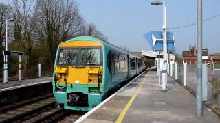 Train Departs From Reedham Station [upl. by Nhguavoj]